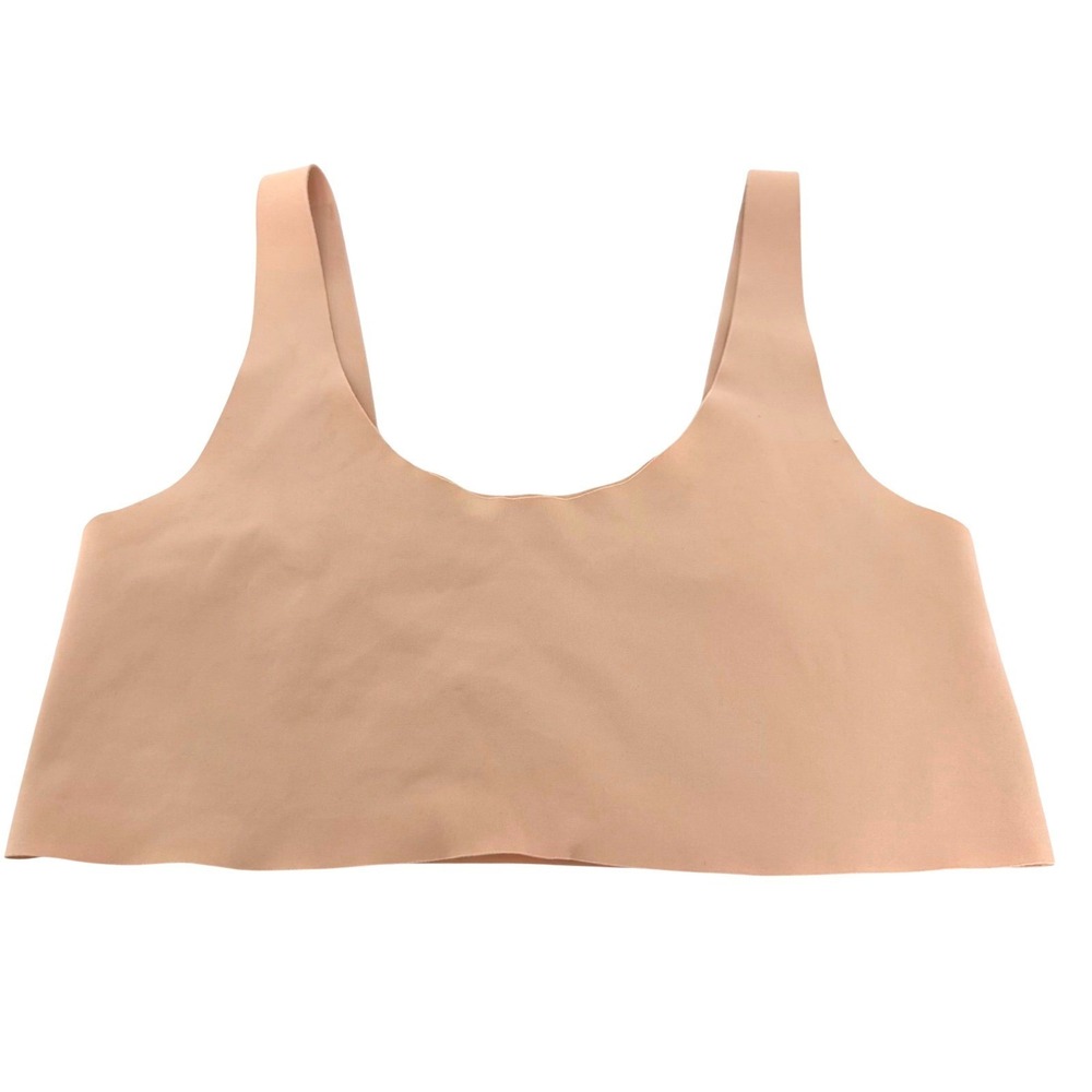 Girls‎ hanes bra size large Girls tan color no padding elastic
